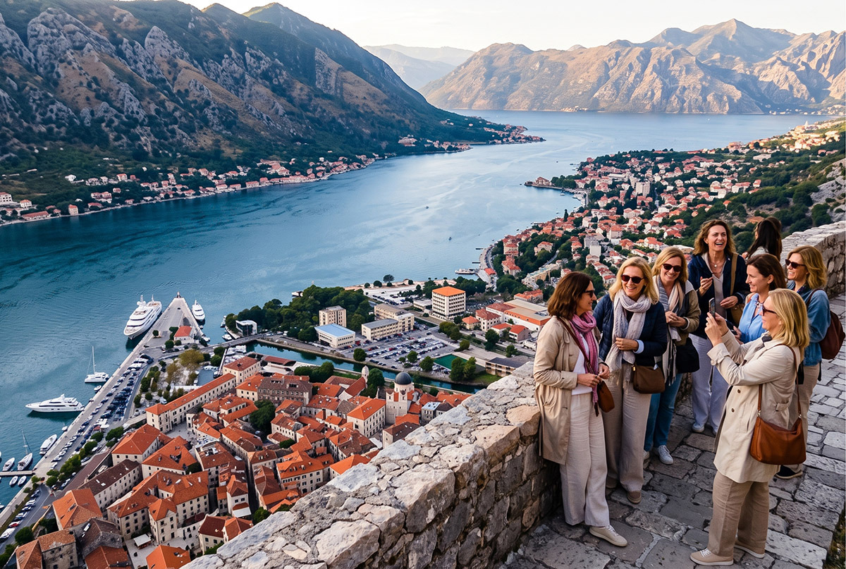 Fotografia de uma cidade europeia