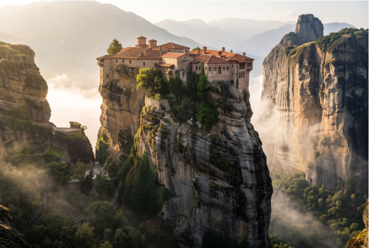 Fotografia de uma cidade europeia